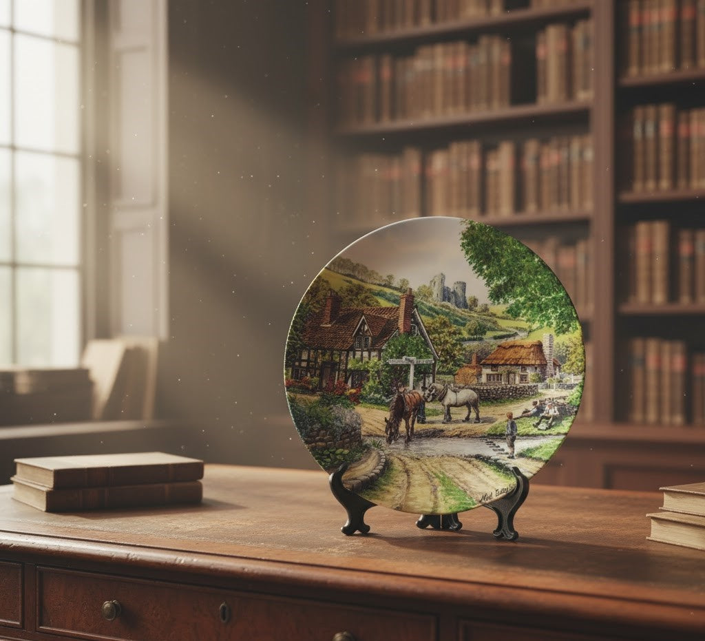 Royal Doulton “The Castle Ruins” Limited Edition Decorative Plate
